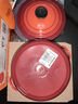 酷彩（Le Creuset）進(jìn)口琺瑯鍋鑄鐵16/18/22cm圓形鍋深燒鍋湯鍋燜蒸燉煮煲湯多用途鍋 圓形鍋【1-2口之家】紅色 18cm 曬單實(shí)拍圖