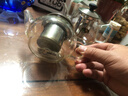 雅風(fēng)茶水分離玻璃茶壺耐高溫加厚泡茶壺不銹鋼過(guò)濾耐熱玻璃水壺花茶壺 550ML單壺 曬單實(shí)拍圖