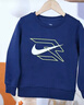 NIKE3BRAND 耐克童裝男女童衛(wèi)衣+褲子2件套秋季兒童衛(wèi)衣長(zhǎng)褲套裝 曬單實(shí)拍圖