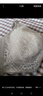 雅黛儷內(nèi)衣女文胸?zé)o鋼圈大胸顯小全罩杯薄款胸罩收副乳聚攏蕾絲大碼乳罩 淺灰 85D /38D 曬單實(shí)拍圖