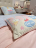 蘇萱ins風(fēng)水洗棉床上四件套少女心毛巾繡床品學(xué)生宿舍床單被套三件套4 蛋糕kt 1.8m 床單款 四件套-被套200x230cm 曬單實(shí)拍圖