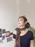 北極絨長(cháng)條絲巾女飄帶2025新款波點(diǎn)印花春夏雪紡薄紗巾百搭領(lǐng)巾氣質(zhì)圍巾 栗色雨落 雪紡長(cháng)飄帶 曬單實(shí)拍圖