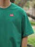 KOLON SPORT/可隆T恤 男女同款戶外運(yùn)動圓領(lǐng)基本款LOGO短袖上衣 LURT5MT511-DG 深綠色 XL 180/100A 曬單實(shí)拍圖