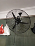 森和（SENHE）工業(yè)風(fēng)扇壁扇壁掛式電風(fēng)扇大風(fēng)力強力牛角扇大風(fēng)扇工廠(chǎng)車(chē)間商用大功率掛墻式搖頭 750升級款-塑葉【1.8MM加粗網(wǎng)】 曬單實(shí)拍圖