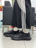 LHKX輕奢牛皮男鞋2025春夏季新款運(yùn)動(dòng)鞋男士休閑鞋子男軟底增高皮鞋男 8803黑色【皮面】-高端男鞋 41 曬單實(shí)拍圖