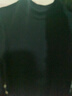 羅蒙（ROMON）】莫代爾半高領(lǐng)長(cháng)袖t恤男士秋冬加絨保暖打底衫中領(lǐng)秋衣男潮 莫代爾-黑色 L 【120~135斤修身】 曬單實(shí)拍圖