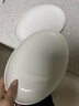 馳度陶瓷魚盤家用2025新款高級感輕奢菜盤飯店專用餐具橢圓形蒸魚盤子 10英寸滴水紋橢圓盤-白瓷 曬單實拍圖