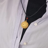 寶慶銀樓八寶羅盤黃金吊墜足金999福字項鏈送老婆媽媽長輩爸爸生日禮物 足金八寶羅盤 約3.23g【贈繩子+0.1g金珠】 曬單實拍圖