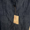 無印良品（MUJI）女式 漢麻混牛仔長款馬甲背心馬夾女款坎肩無袖上衣夏季 丹寧回潮 藏青色 S （155/80A） 曬單實拍圖