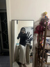 樂雅秀中長款高腰垂感包臀緞面魚尾裙女2025夏季新款設(shè)計(jì)感洋氣半身裙子 杏色 L (28/建議106-115斤) 曬單實(shí)拍圖