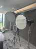 神牛（Godox） LR120/150環(huán)形補(bǔ)光燈手機(jī)直播美顏燈亮膚柔光燈LED打光燈戶(hù)外網(wǎng)紅主播設(shè)備 LR150黑色+2.2m折疊燈架 標(biāo)配 曬單實(shí)拍圖