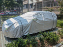 京致享車衣全車罩防曬防雨防塵罩防風遮陽布擋雨布加厚防雪霜套專車定制 適用于東風風神皓極專用車衣全車罩 銀色加棉加厚牛津布汽車衣罩外套 曬單實拍圖