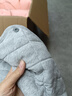 nest designs女士長袖t恤竹纖維長褲子寬松休閑褲春秋季家居服 炭筆灰-爸爸款短袖T恤 XL 曬單實拍圖
