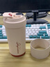 JOLEE智能咖啡杯保溫杯陶瓷男女士便攜水杯生日禮物教師節實(shí)用伴手禮 羊皮紙【陶瓷內膽】禮盒裝500ml 曬單實(shí)拍圖