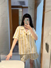 夢米諾公主風(fēng)睡衣女夏季蕾絲花邊短袖女士家居服學(xué)生短褲套裝可外穿 JD20255【短袖短褲】 M 碼/身高155-161 體重80-105 曬單實拍圖