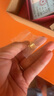 中銀億金四葉草黃金耳釘女足金耳飾時尚百搭生日情人節(jié)禮物送女友老婆紀(jì)念 足金四葉草耳釘【金重約2g】 曬單實拍圖
