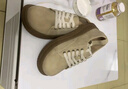 ZHR勃肯鞋女春秋摩登氣質(zhì)復古皮鞋女厚底百搭樂(lè )福休閑鞋JF131杏色40 曬單實(shí)拍圖