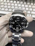 浪琴（LONGINES）手表男 康卡斯系列自動(dòng)機械男士腕表 41mm表盤(pán)新款潛水男表 L3.781.4.56.6精鋼黑盤(pán)41mm 曬單實(shí)拍圖