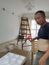 奶油風輕奢客廳吊燈現(xiàn)代簡約創(chuàng)意臥室北歐大氣法式田園美式餐廳燈 5309白色8頭 三色光 曬單實拍圖
