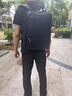 REINHARDT2026新款電腦包出差雙肩包大容量背包男15.6寸筆記本商務(wù)戶(hù)外書(shū)包 黑色14寸（PU皮款） 曬單實(shí)拍圖