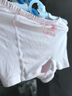 Aimer kids愛慕兒童內(nèi)褲女孩莫代爾中腰平角3條裝女內(nèi)褲AK123B676白紫粉110 曬單實(shí)拍圖