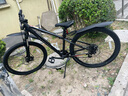 迪卡儂ST500山地自行車26寸9-12歲單車變速避震青少年OVBK ST900黑色（車+擋泥板） 曬單實(shí)拍圖