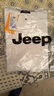 吉普（JEEP）短袖t恤男夏季美式潮牌男士寬松休閑圓領(lǐng)上衣服男裝 白色 XL 曬單實拍圖