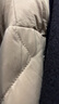 坦博爾羽絨服女時(shí)尚收腰保暖菱格寬松女士外套TD236268 椰殼咖 165  曬單實(shí)拍圖