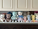 莉娜熊（TeddyTales）故事款小熊玩偶毛絨玩具泰迪手作熊公仔娃娃七夕情人節(jié)禮物 貪睡Sleepyhead 中號(hào)30cm 禮盒裝 曬單實(shí)拍圖