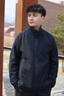 迪桑特 DUALIS都市通勤 男士  針織運動上衣 外套 IB-INK BLACK XL (180/100A) 曬單實拍圖