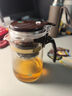 76茶業(yè)旅行茶具便攜式茶包玻璃茶具快客杯一壺兩杯玻璃內膽飄逸杯 500毫升茶壺旅行茶具 曬單實(shí)拍圖