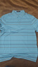 柒牌條紋短袖POLO衫男夏季薄款含透氣翻領(lǐng)上衣【高端系列】1030 灰藍 2XL (185) 曬單實(shí)拍圖