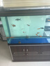 松寶中大魚(yú)缸客廳家用落地懶人生態(tài)免換水帶柜子一體自循環(huán)金魚(yú)水族箱 150CM魚(yú)缸(含顯示屏)+造景+木柜 曬單實(shí)拍圖
