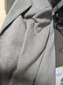 恒源祥休閑西服男士外套韓版修身中年商務(wù)小西裝春秋季單件百搭上衣男潮 灰色 純色 180/XL 適合135-150斤 曬單實(shí)拍圖