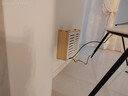 汝香多媒體盒遮擋箱多媒體信息箱弱電箱遮擋集線箱網(wǎng)線盒裝飾路由器電 單層實木框架PVC門送(無痕釘+粘 曬單實拍圖