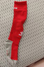 KELME/卡爾美兒童足球襪小學(xué)生校園毛巾底加厚防滑長筒襪子男童幼兒款 紅色(推薦鞋碼:27-32) 曬單實拍圖