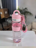 JCZS德國品質(zhì)兒童水杯夏天材質(zhì)上學(xué)專用女孩幼兒園大容量喝奶直飲杯子 大耳狗-可放書包 720ml 曬單實拍圖