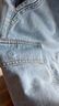 PORTSPURE寶姿女裝秋冬新品女裝寬腳口牛仔短褲RD7P007PDC026LIGHT DENIM38 曬單實(shí)拍圖