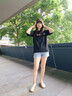 卓詩尼羅馬涼鞋女2025夏季新款鏤空編織豬籠鞋一字帶休閑百搭復古沙灘鞋 米白色 37 曬單實拍圖