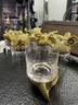 Luxury Flowers中式十二生肖白酒杯禮盒套裝玻璃酒杯酒具輕奢烈酒杯家用送禮品 【古銀】二兩半12生肖禮盒裝 曬單實(shí)拍圖