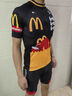 FOX TIGER2025潮牌牛奶絲麥當勞騎行服上衣戶外自行車運動服透氣速干印花 BORA短袖 2XL 【建議體重：70-80KG】 曬單實拍圖