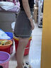 凡小如西裝包臀半身裙女夏季新款高腰顯瘦小個(gè)子a字裙學(xué)院風(fēng)短裙 灰色 M 曬單實(shí)拍圖