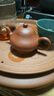 百年利永宜興純?nèi)止ぷ仙皦卦V朱泥孟臣梨形功夫茶具泡茶壺送長輩禮盒 孟臣梨形 110ml 曬單實拍圖