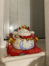 貓舍道樂(lè)堂本鋪日本元寶招財(cái)貓擺件開(kāi)業(yè)禮物前臺(tái)玄關(guān)發(fā)財(cái)貓收銀臺(tái)喬遷新居存錢(qián)罐 頂元寶(高18cm) 曬單實(shí)拍圖