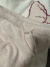 古今（GUJIN）軟綿半邊絨睡衣女秋冬家居服可外穿保暖睡褲套頭韓大碼寬松套裝 曬單實(shí)拍圖