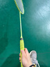 李寧（LI-NING）羽毛球拍l李寧雷霆小鋼炮PRO高磅戰拍全碳素進(jìn)攻型男女專(zhuān)業(yè)球拍 雷霆小鋼炮仙果綠5U 【耐打線(xiàn)26磅 可選磅數】 曬單實(shí)拍圖