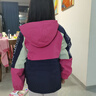 多妙屋女童沖鋒衣兒童外套秋裝中大童春秋三合一加絨66442玫粉140 曬單實拍圖
