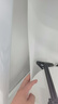 德普（DEEP）磨砂PVC背景板拍照道具攝影直播拍攝背景布擺拍裝飾墻背景紙純色證件照照相擺件 80*150cm白色 曬單實拍圖