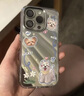 鹿途者 DEERWALK貼鉆狗狗鏡面適用蘋果15promax手機(jī)殼iphone14趣味卡通12可愛新款11網(wǎng)紅女款12pro硅膠防摔殼全包 鏡面+貼鉆+支架 iPhone 14 Pro Max 曬單實(shí)拍圖