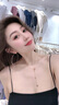 勞拉圖輕奢18K彩金小蠻腰項(xiàng)鏈女玫瑰金吊墜情人節(jié)生日禮物送女友老婆 輕奢款時(shí)尚小蠻腰項(xiàng)鏈 免費(fèi)刻字 曬單實(shí)拍圖